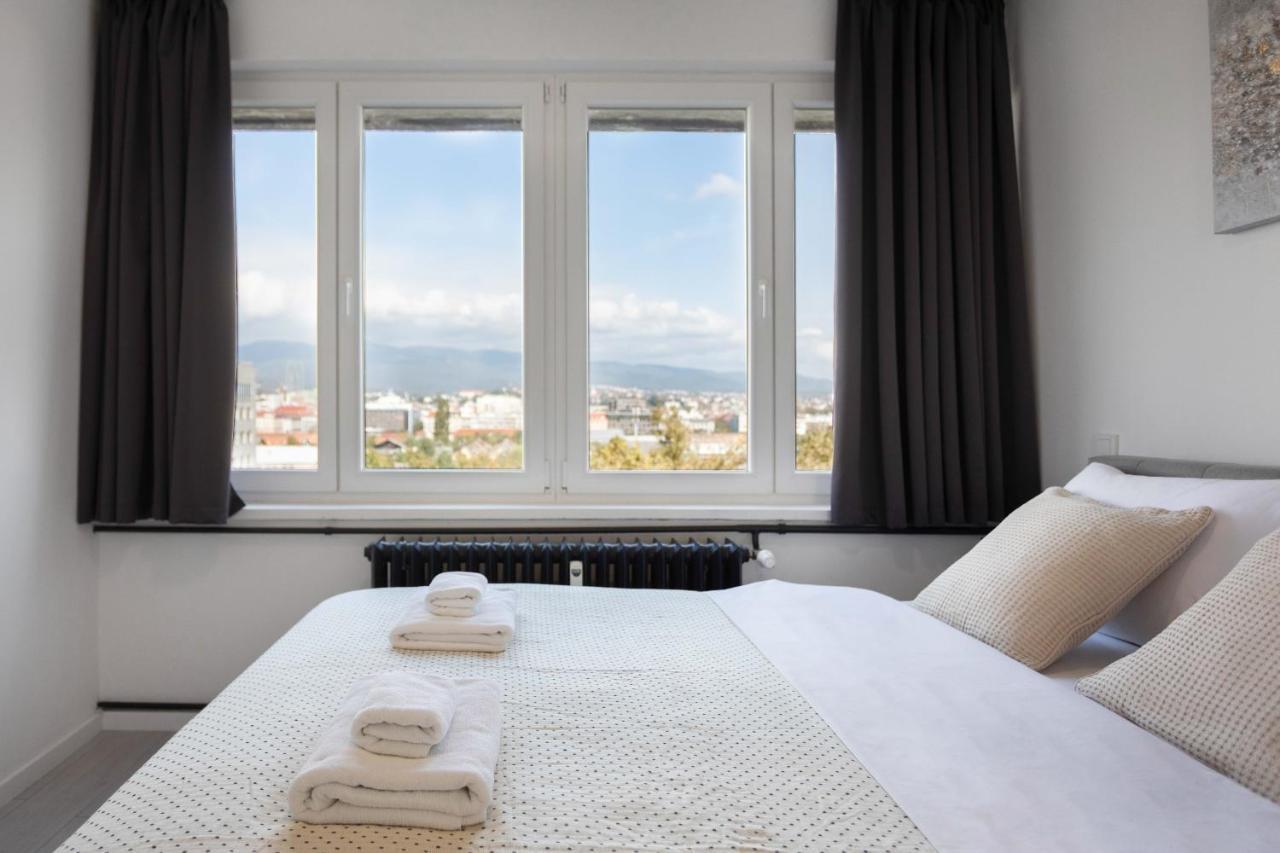 Spacious 2Bdr Apartment- Skyline View Zagreb Extérieur photo